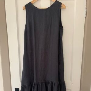 notPerfectLinen Patna Drop Ruffle dress - BNWOT